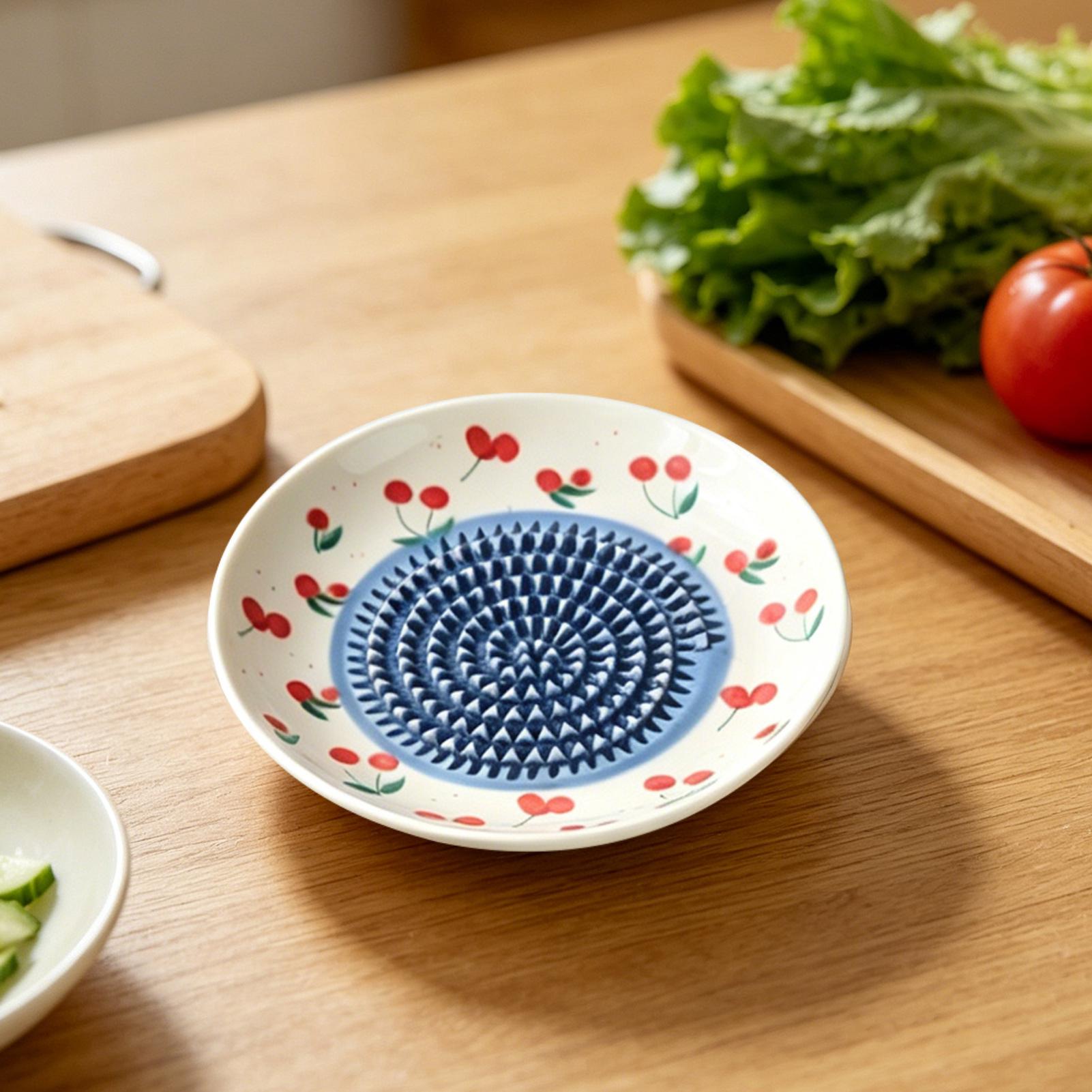 Kitchen Gadgets Useful - Rallador de jengibre de cerámica simple,