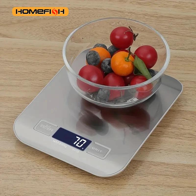 Kitchen Gadgets Cool - Báscula electrónica para hornear repostería de