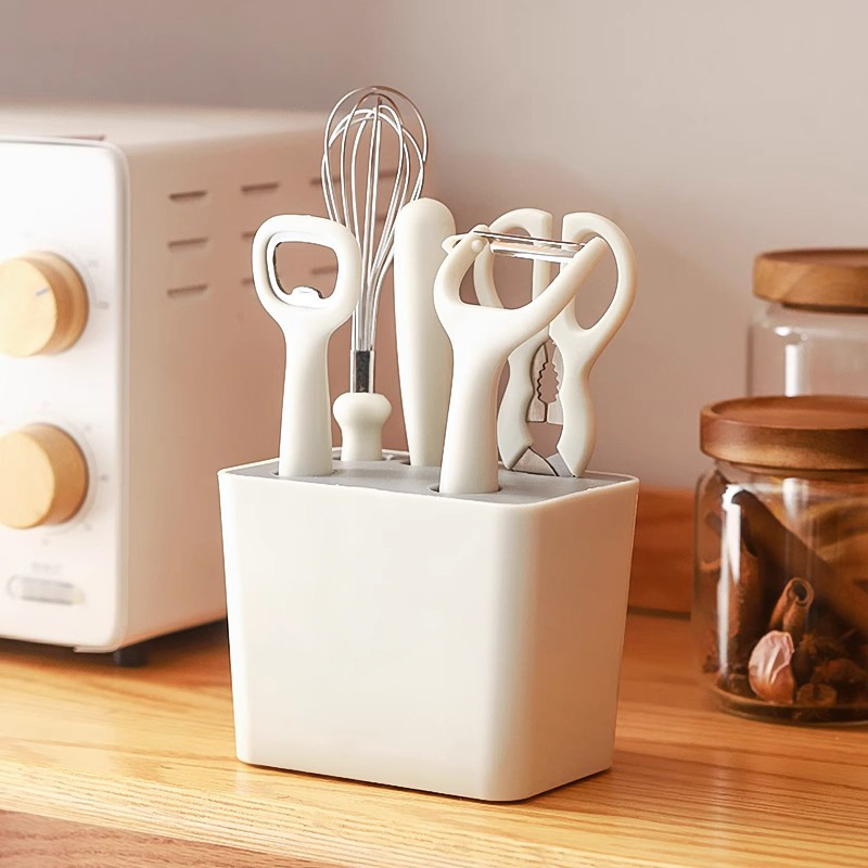 Kitchen Helper Gadgets - Juego de Seis Utensilios de Cocina