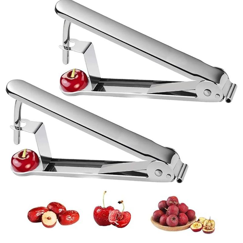 Kitchen Gadgets That Are Useful - Removedor de huesos multifuncional para cerezas,