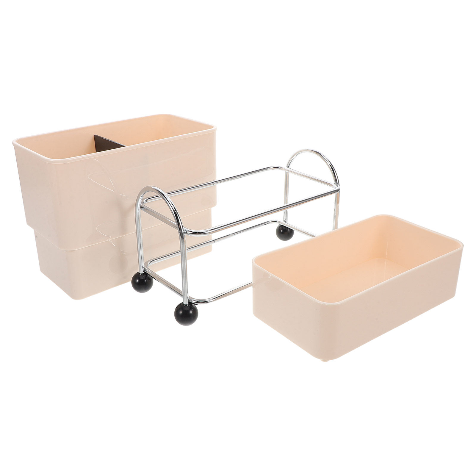 Kitchen Utensil Holder - Elegante Organizador de Palillos Metálico con