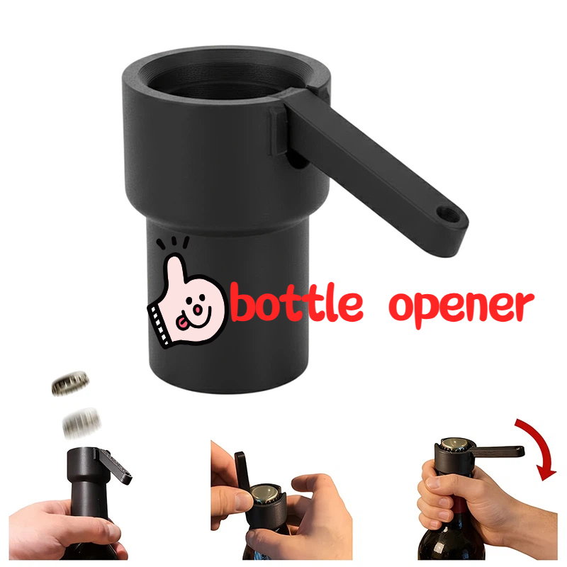 Small Kitchen Gadgets Gifts - Abrebotellas con emisor de luz, herramienta