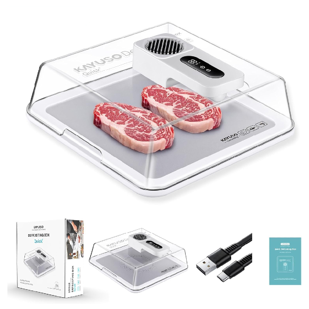 Kitchen Gadgets Useful - Bandeja de Descongelación Rápida para Alimentos