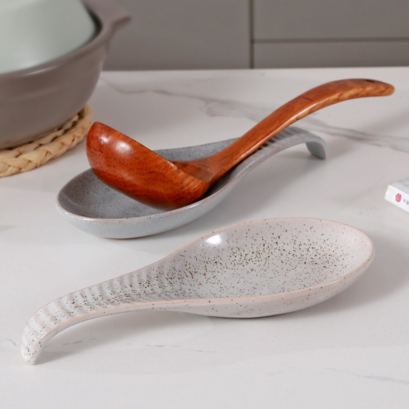 Kitchen Utensil Holder - Reposacucharas de Cerámica para Estufa, Soporte