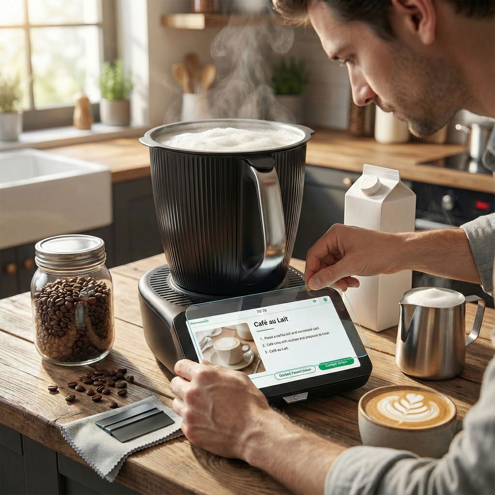 Protector de pantalla de vidri - Kitchen Gadgets Thermomix reseña y precio