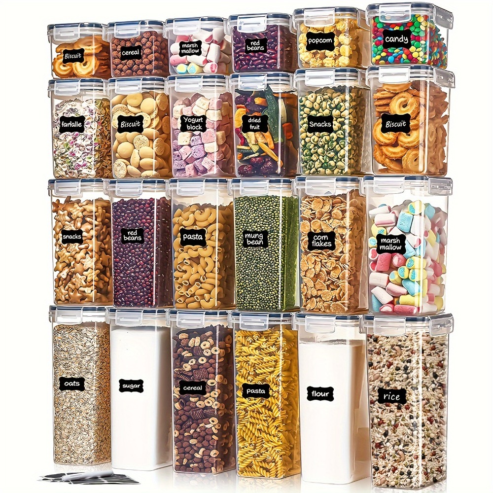 24 Recipientes para Almacenami - Kitchen Gadget Amazon reseña y precio
