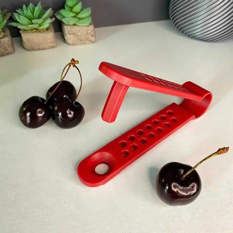 Descorazonador de cerezas impr - Kitchen Gadgets To 3D Print reseña y precio