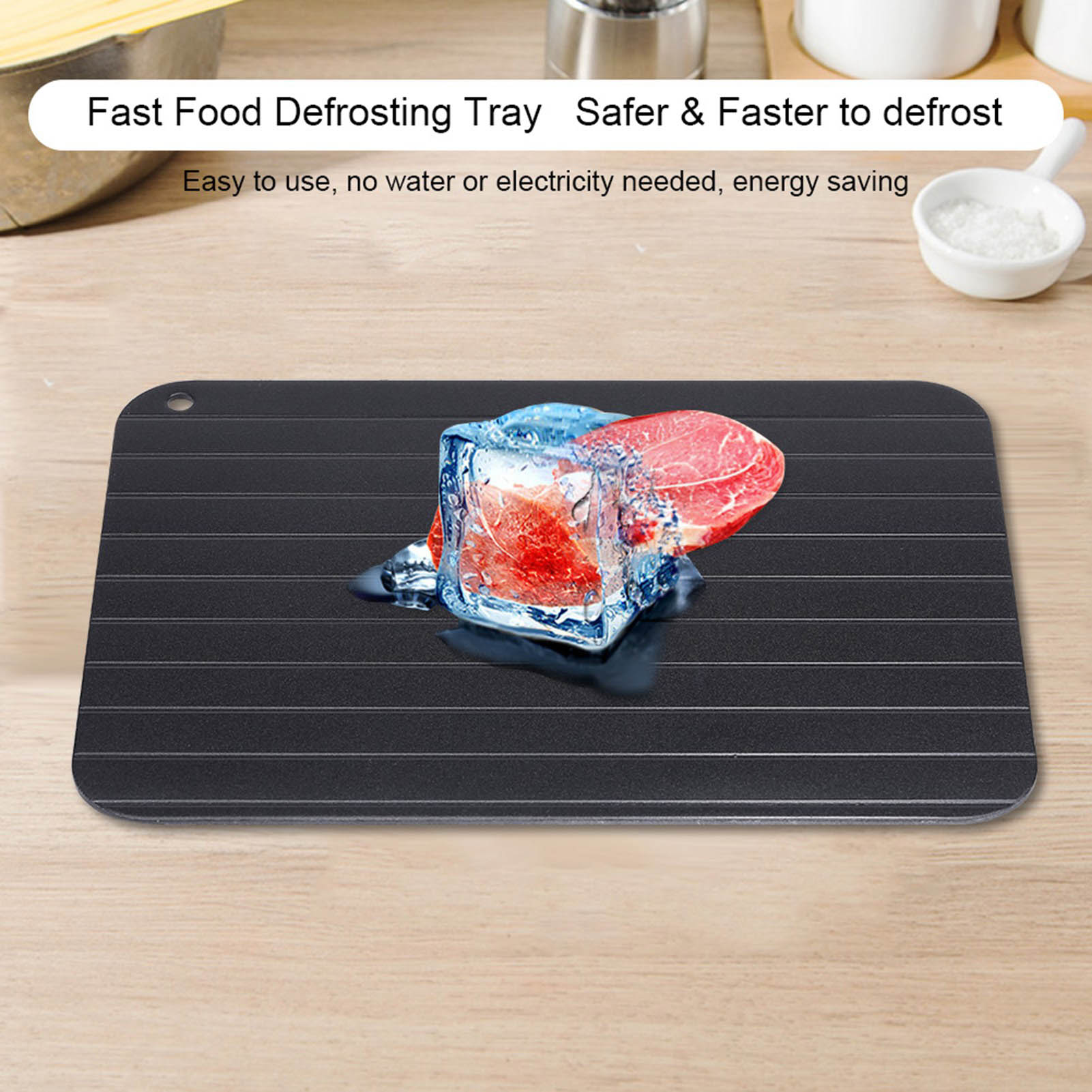 Bandeja de descongelación rápi - Kitchen Gadgets Cool reseña y precio