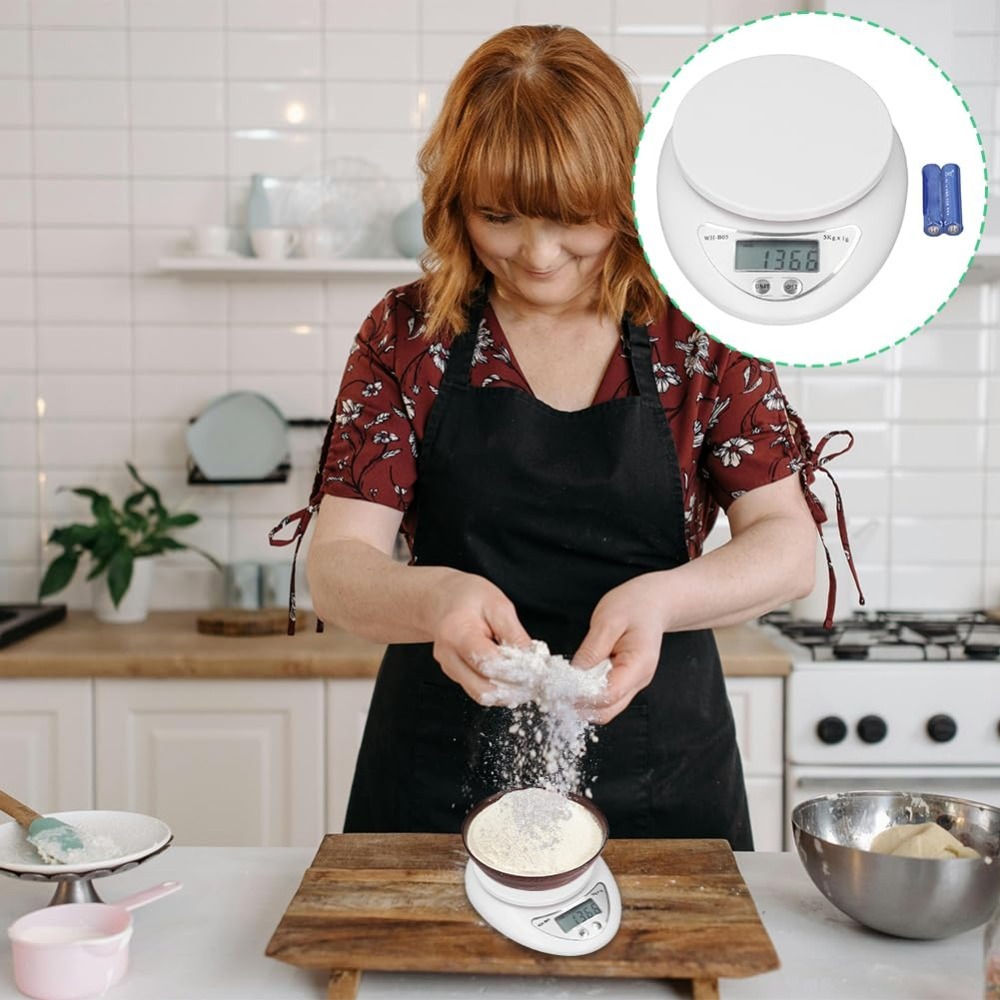 Báscula Digital de Cocina de 5 - Kitchen Gadgets Electronic reseña y precio