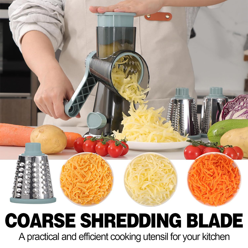 LMETJMA Rallador de queso gira - Kitchen Gadgets Dropshipping reseña y precio
