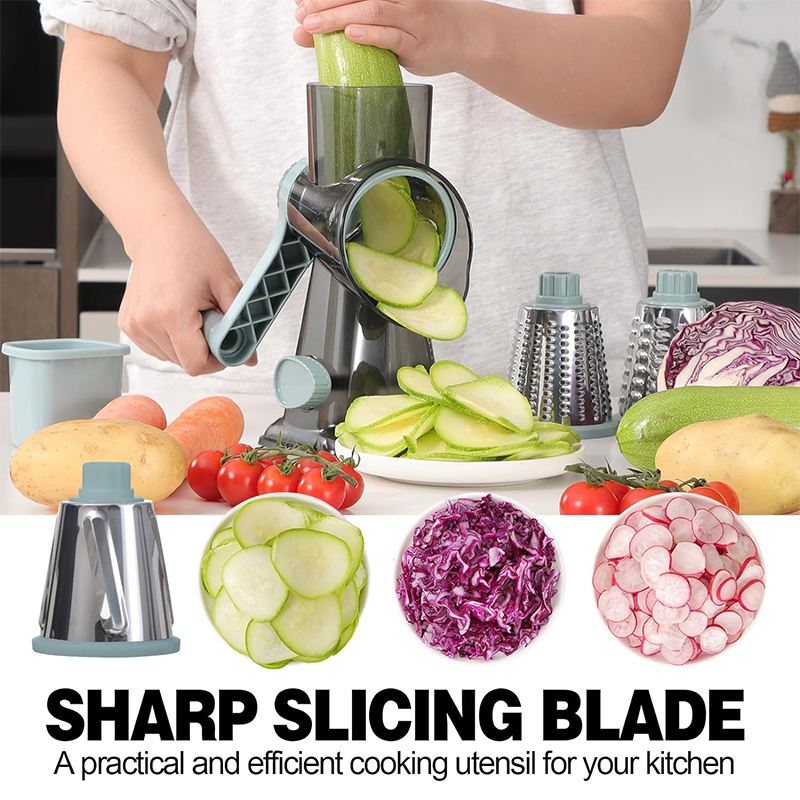 LMETJMA Rallador de queso gira - Kitchen Gadgets Dropshipping reseña y precio