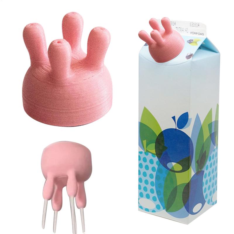 Tapa de botella de leche, tapa - Kitchen Gadgets To 3D Print reseña y precio