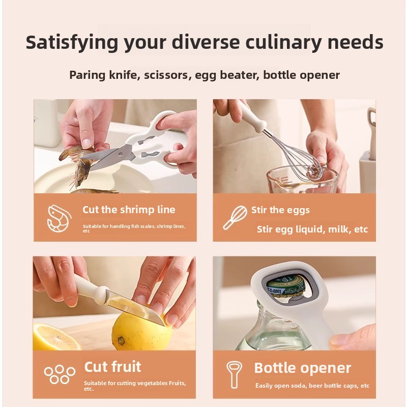 Juego de Seis Utensilios de Co - Kitchen Helper Gadgets reseña y precio