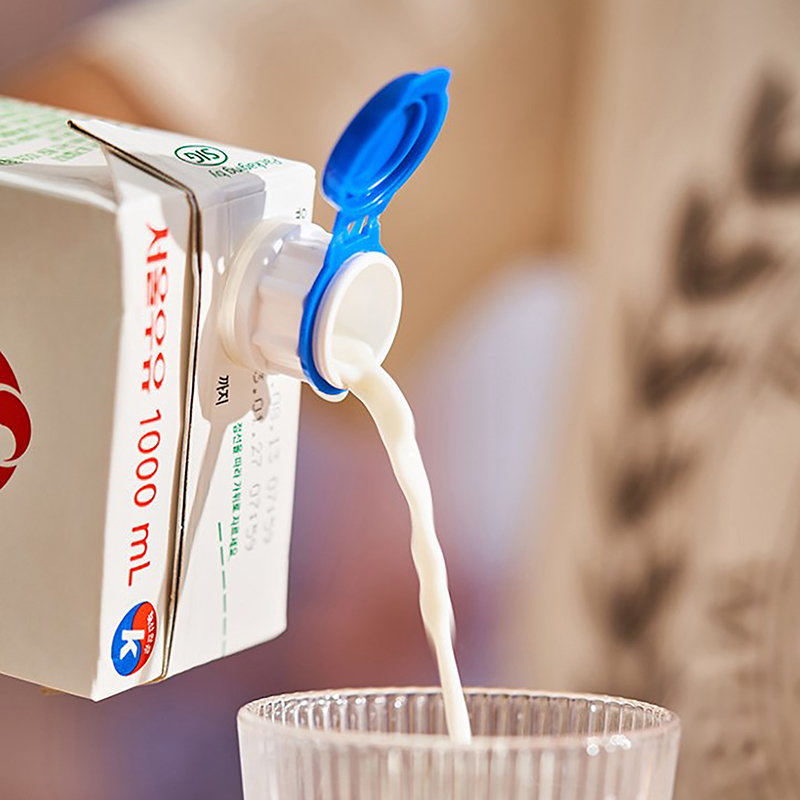 Tapa selladora de leche en caj - Kitchen Helper Gadgets reseña y precio