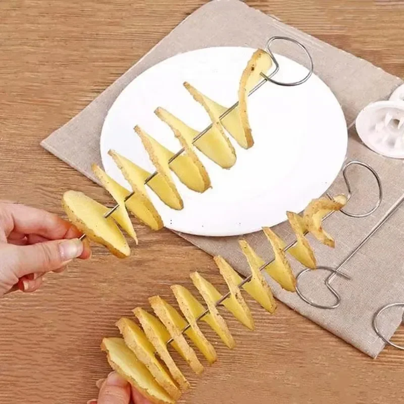 Cortador en espiral de patatas - Kitchen Gadget Amazon reseña y precio