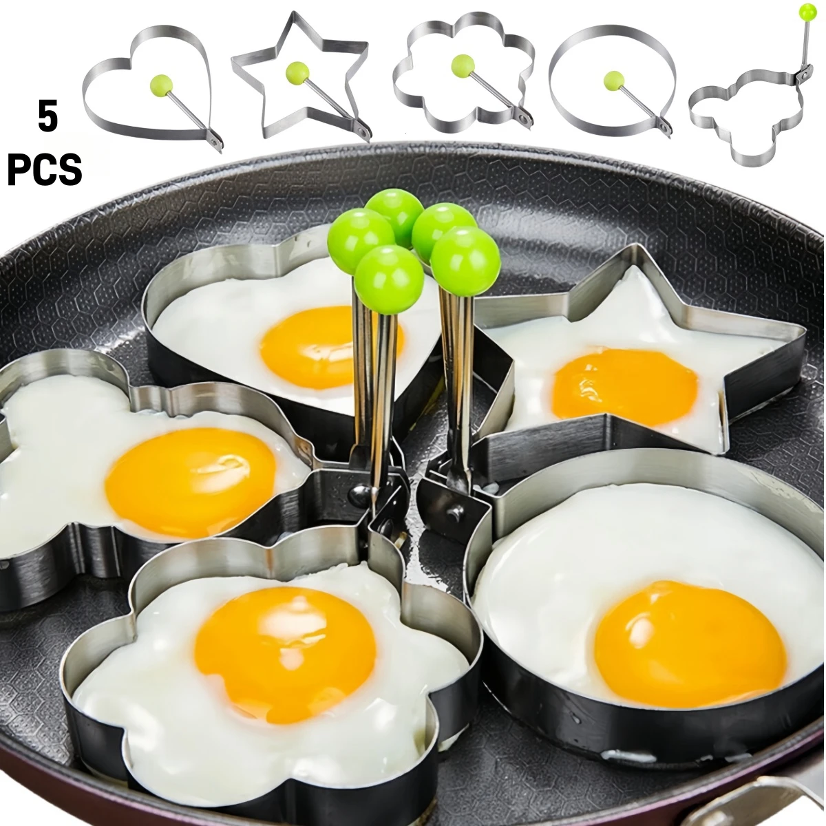 Molde de huevo frito en forma  - Kitchen Gadgets To Have reseña y precio