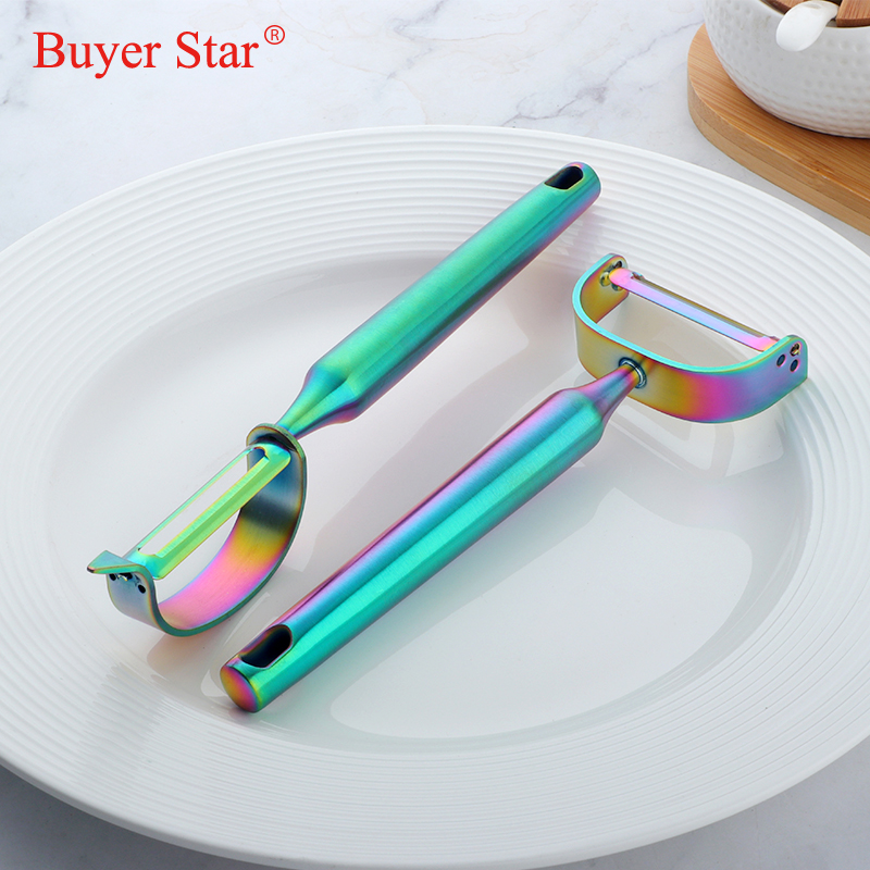 Pelador de frutas dorado de ac - Kitchen Gadgets Gold reseña y precio