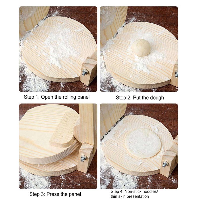 Prensa para Tortillas de Mader - Kitchen Gadgets Roti Maker reseña y precio