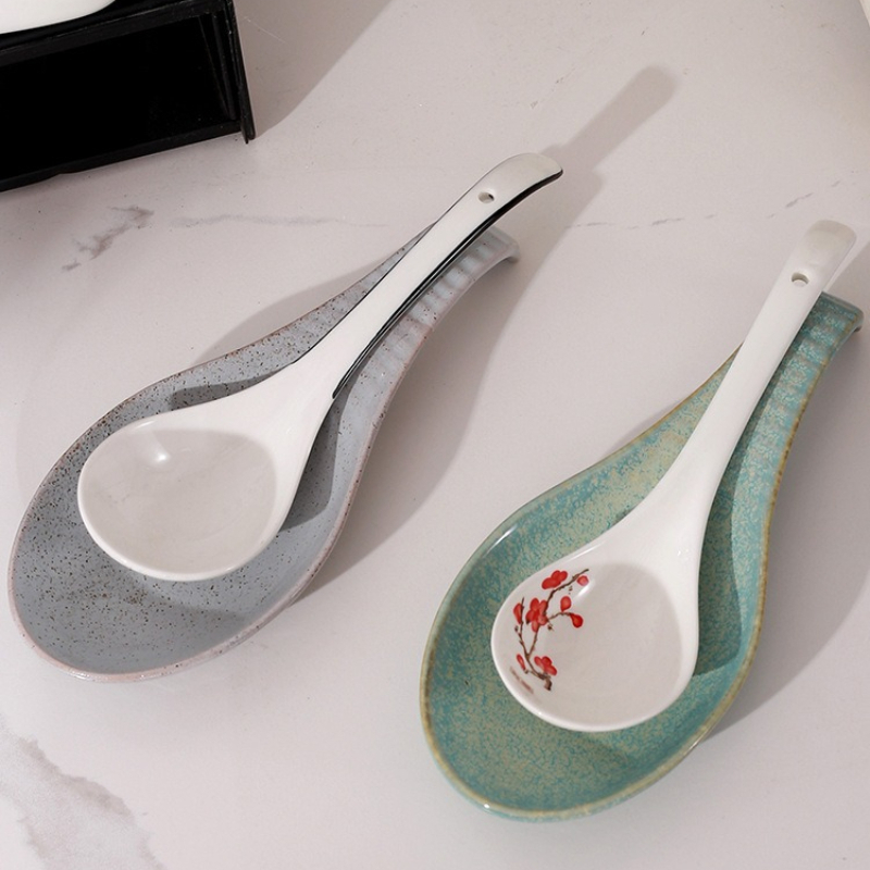 Reposacucharas de Cerámica par - Kitchen Utensil Holder reseña y precio