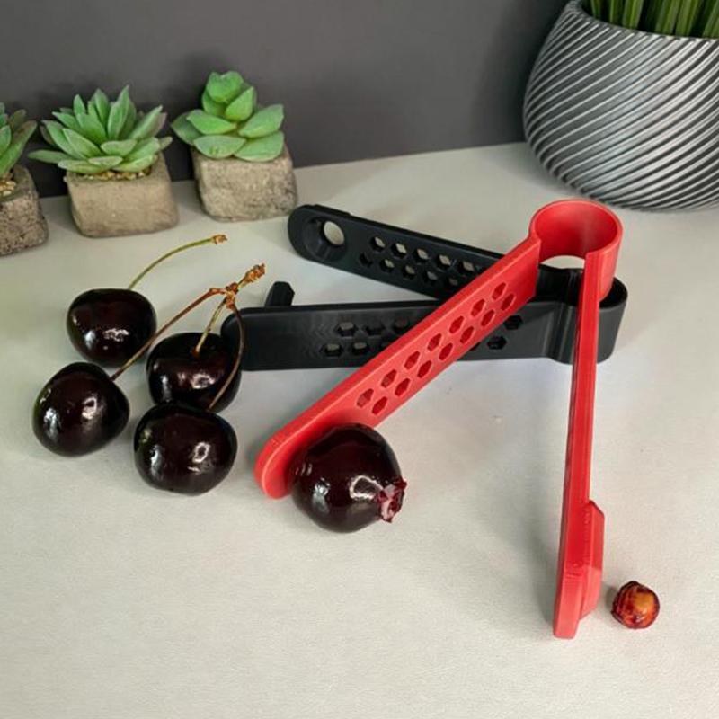 Descorazonador de cerezas impr - Kitchen Gadgets To 3D Print reseña y precio